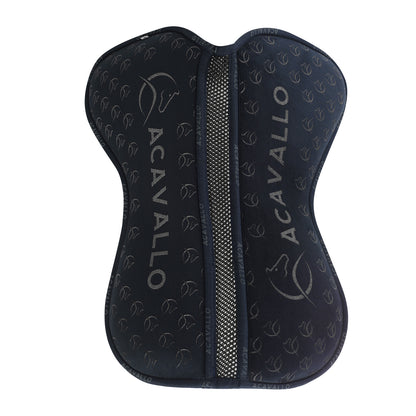 Compensador mf ds sw-3ds con empuñadura de gamuza y silicona plana Acavallo - Azul