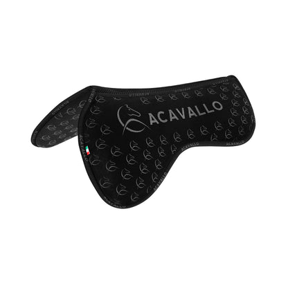 Compensador mf ds sw-3ds con empuñadura de gamuza y silicona plana Acavallo - Negro