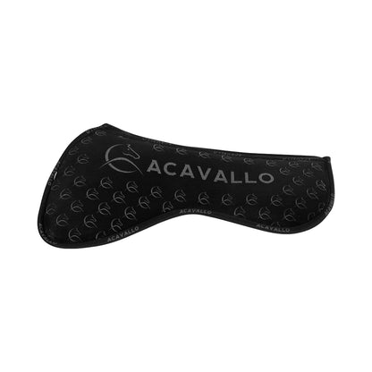 Compensador mf ds sw-3ds con empuñadura de gamuza y silicona plana Acavallo - Negro