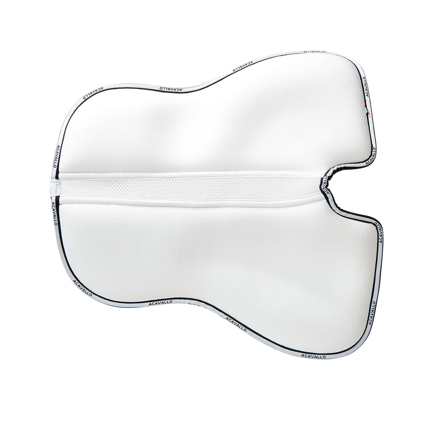 Compensador MF DS Sw-3ds con grip gamuza silicona interior flat Acavallo - Blanco