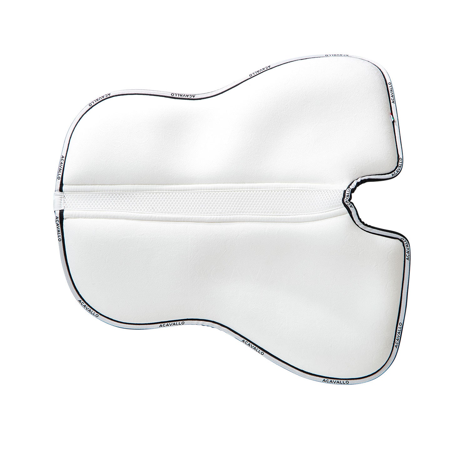 Compensador MF DS Sw-3ds con grip gamuza silicona interior flat Acavallo - Blanco