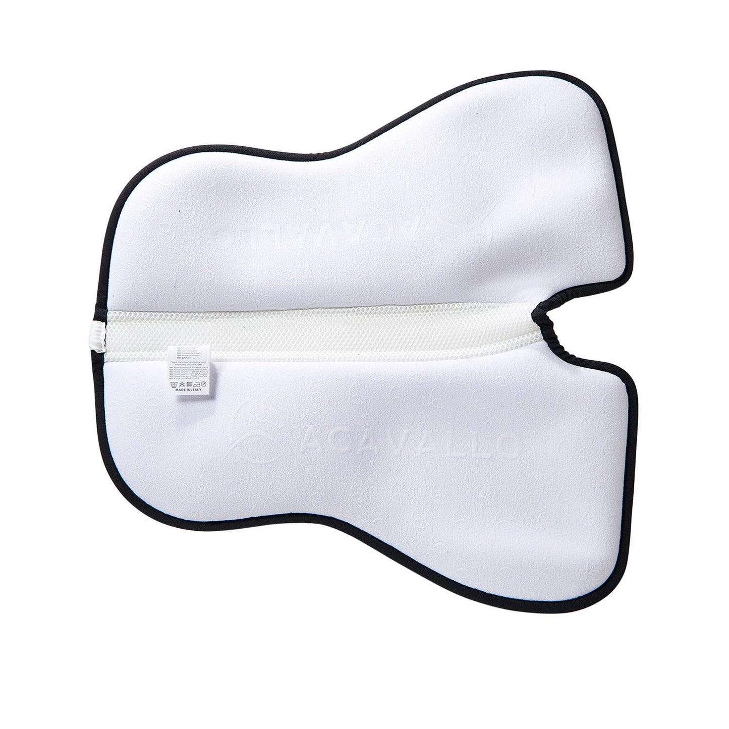 Compensador MF DS Sw-3ds con grip gamuza silicona interior flat Acavallo - Blanco