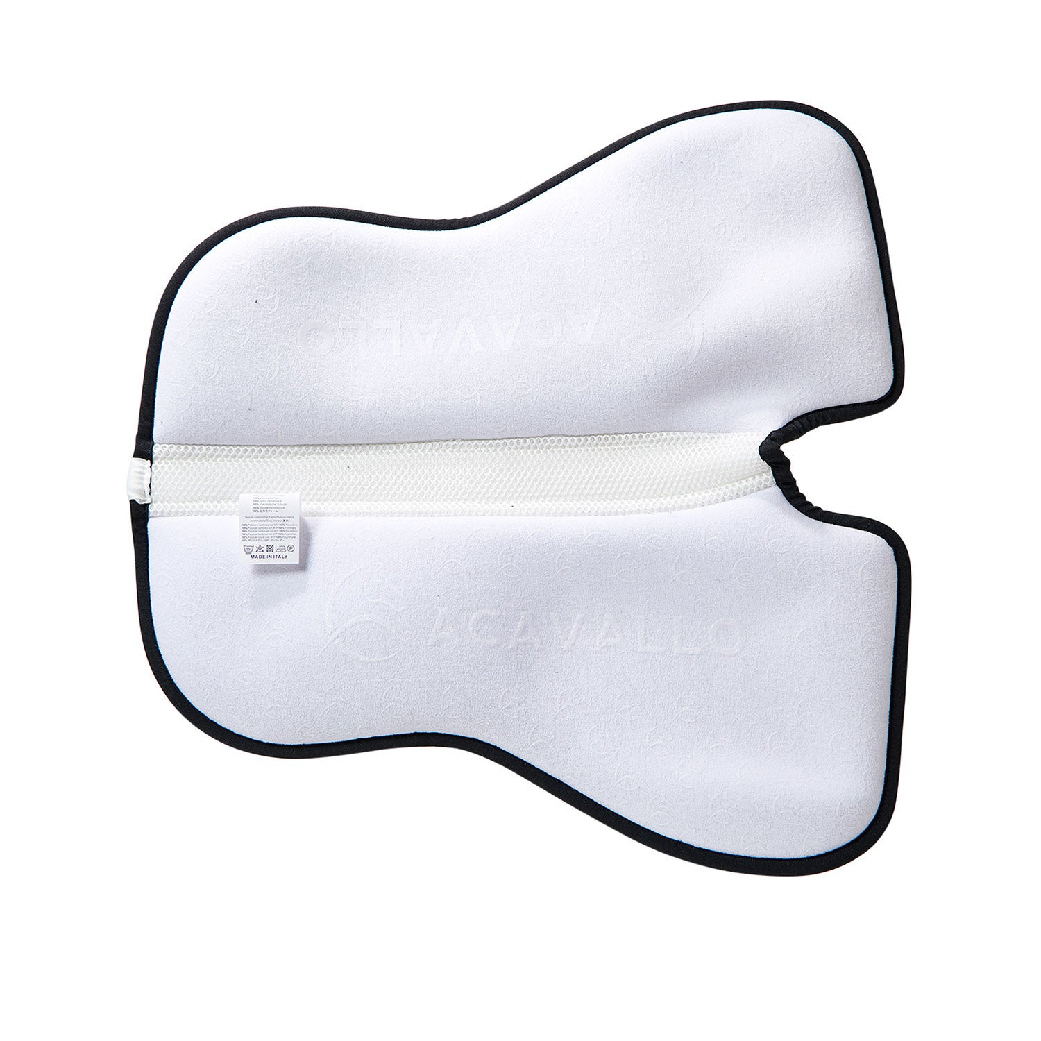 Compensador MF DS Sw-3ds con grip gamuza silicona interior flat Acavallo - Blanco
