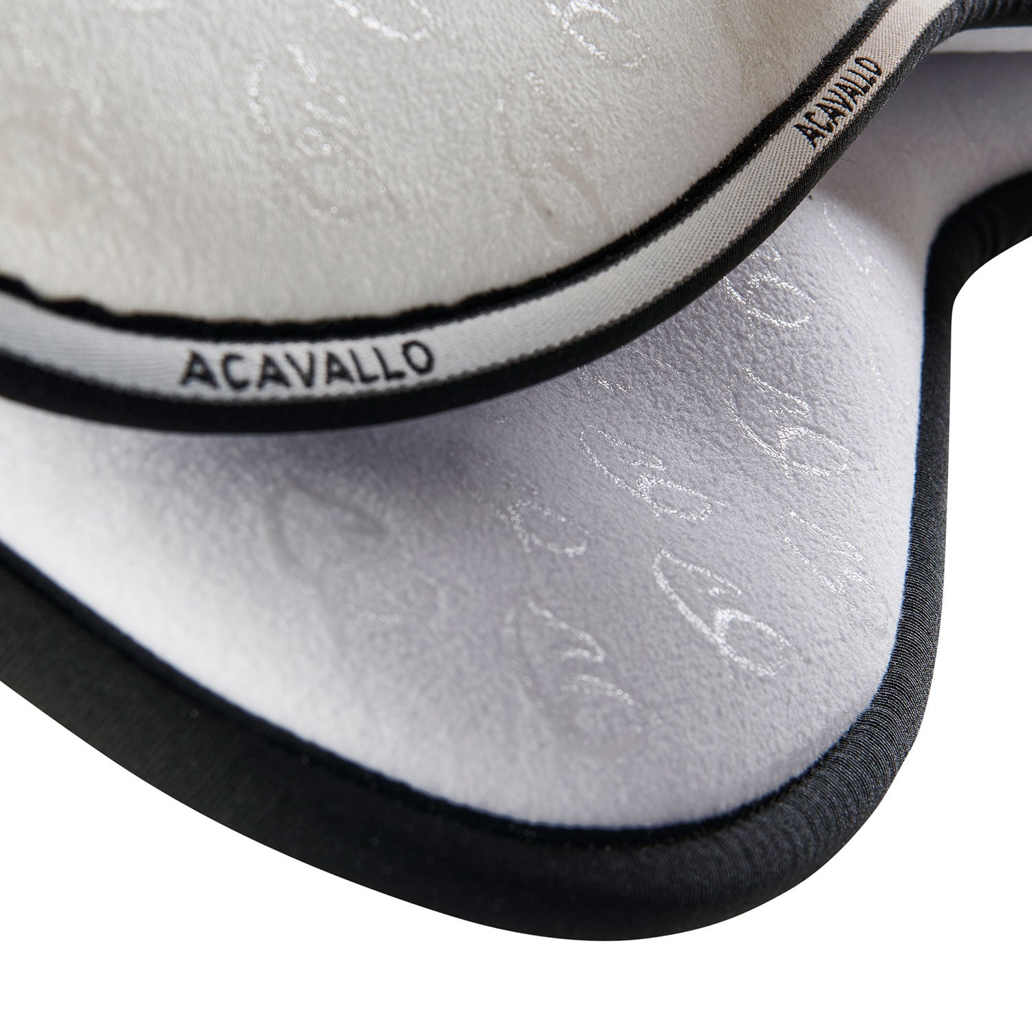 Compensador MF DS Sw-3ds con grip gamuza silicona interior flat Acavallo - Blanco