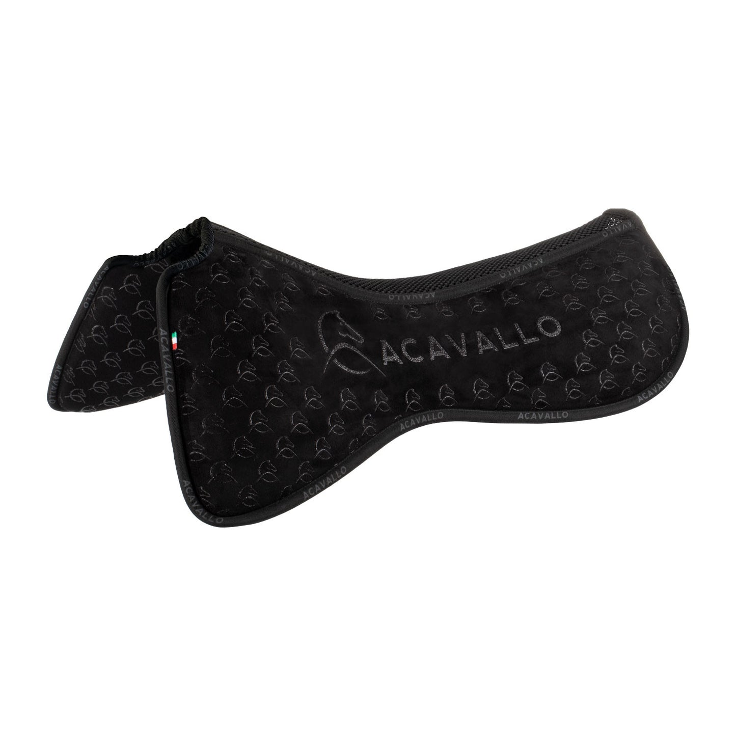 Compensador MF DS Sw-3ds con grip gamuza silicona interior flat Acavallo - Negro