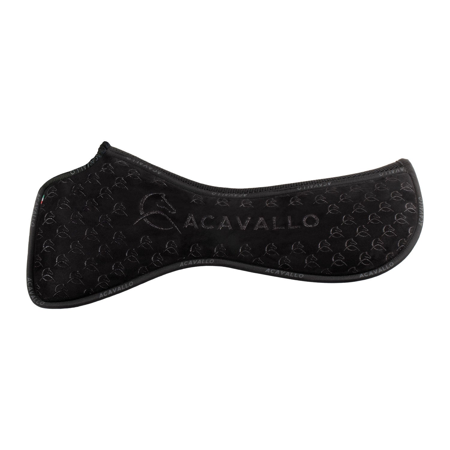 Compensador MF DS Sw-3ds con grip gamuza silicona interior flat Acavallo - Negro