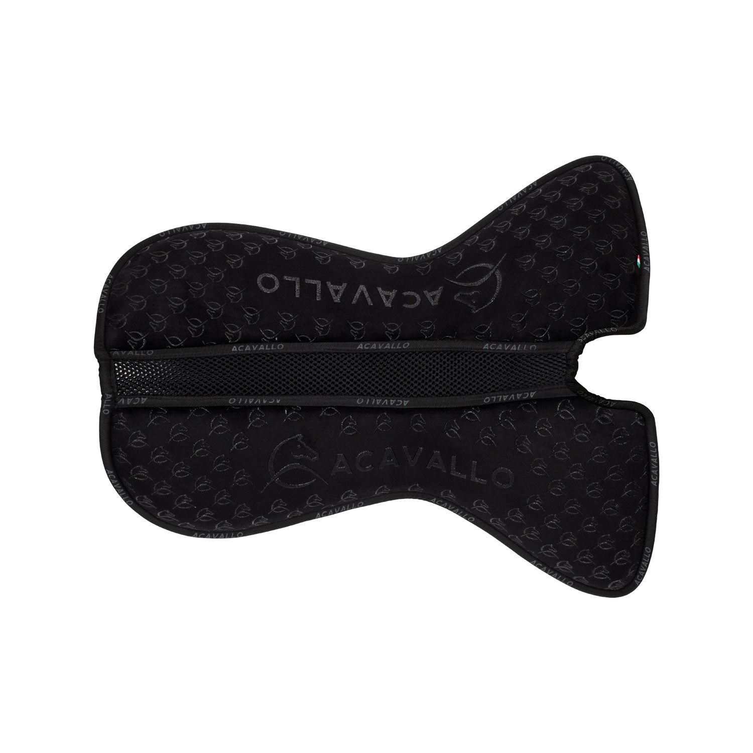 Compensador MF DS Sw-3ds con grip gamuza silicona interior flat Acavallo - Negro