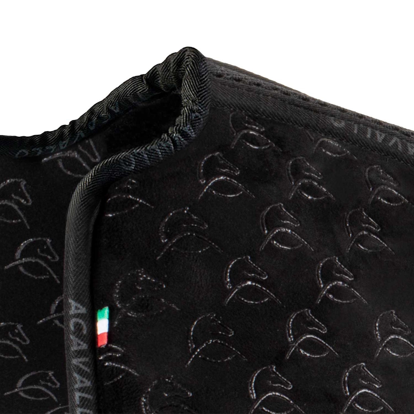 Compensador MF DS Sw-3ds con grip gamuza silicona interior flat Acavallo - Negro