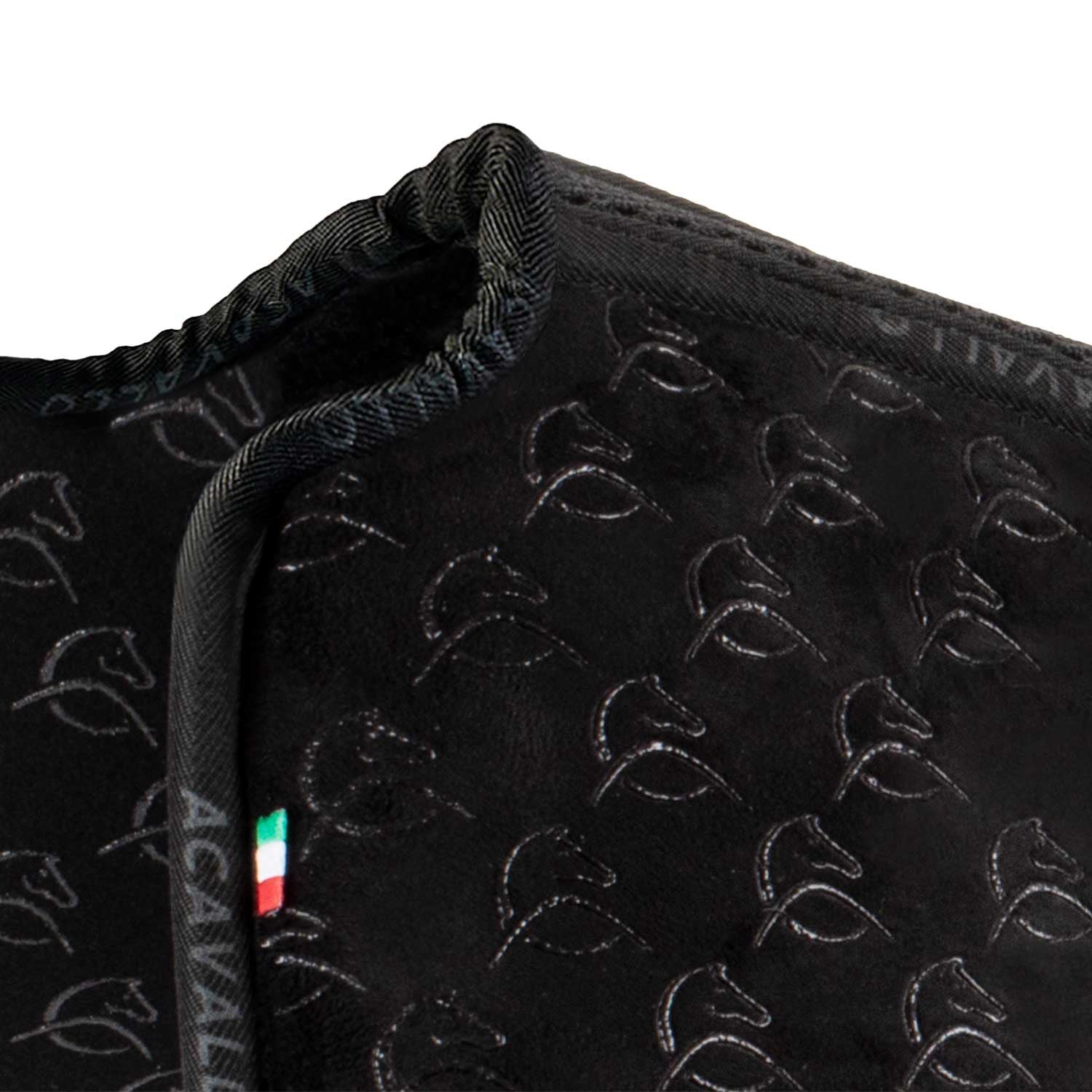 Compensador MF DS Sw-3ds con grip gamuza silicona interior flat Acavallo - Negro