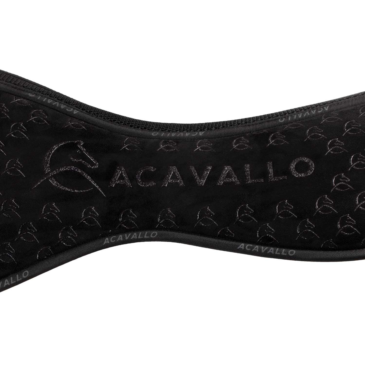 Compensador MF DS Sw-3ds con grip gamuza silicona interior flat Acavallo - Negro