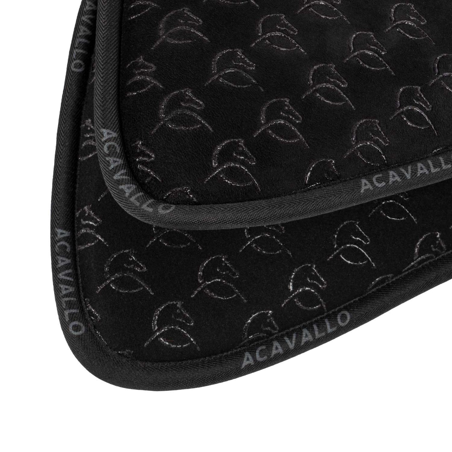 Compensador MF DS Sw-3ds con grip gamuza silicona interior flat Acavallo - Negro