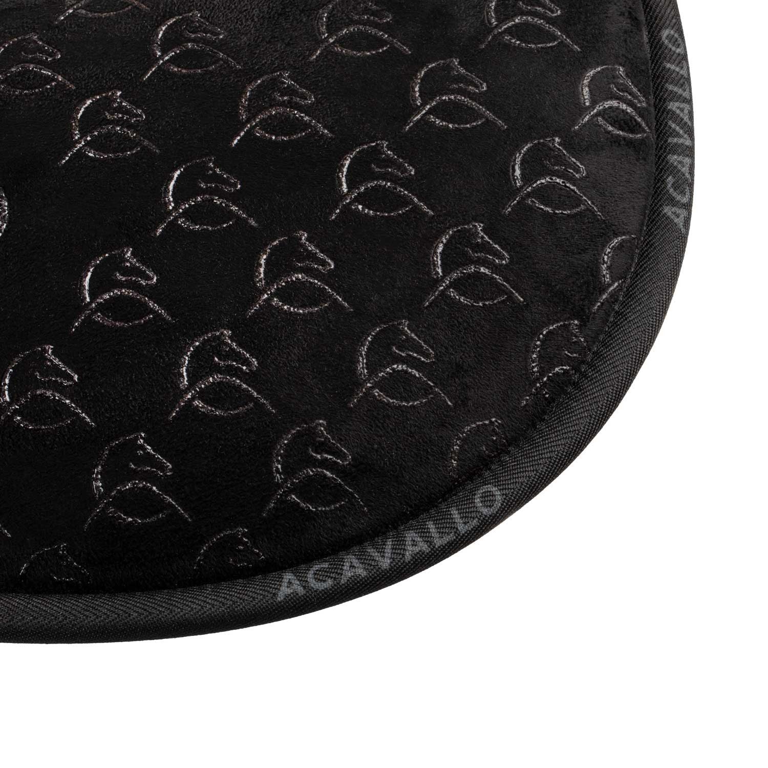 Compensador MF DS Sw-3ds con grip gamuza silicona interior flat Acavallo - Negro