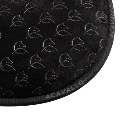 Compensador MF DS Sw-3ds con grip gamuza silicona interior flat Acavallo - Negro