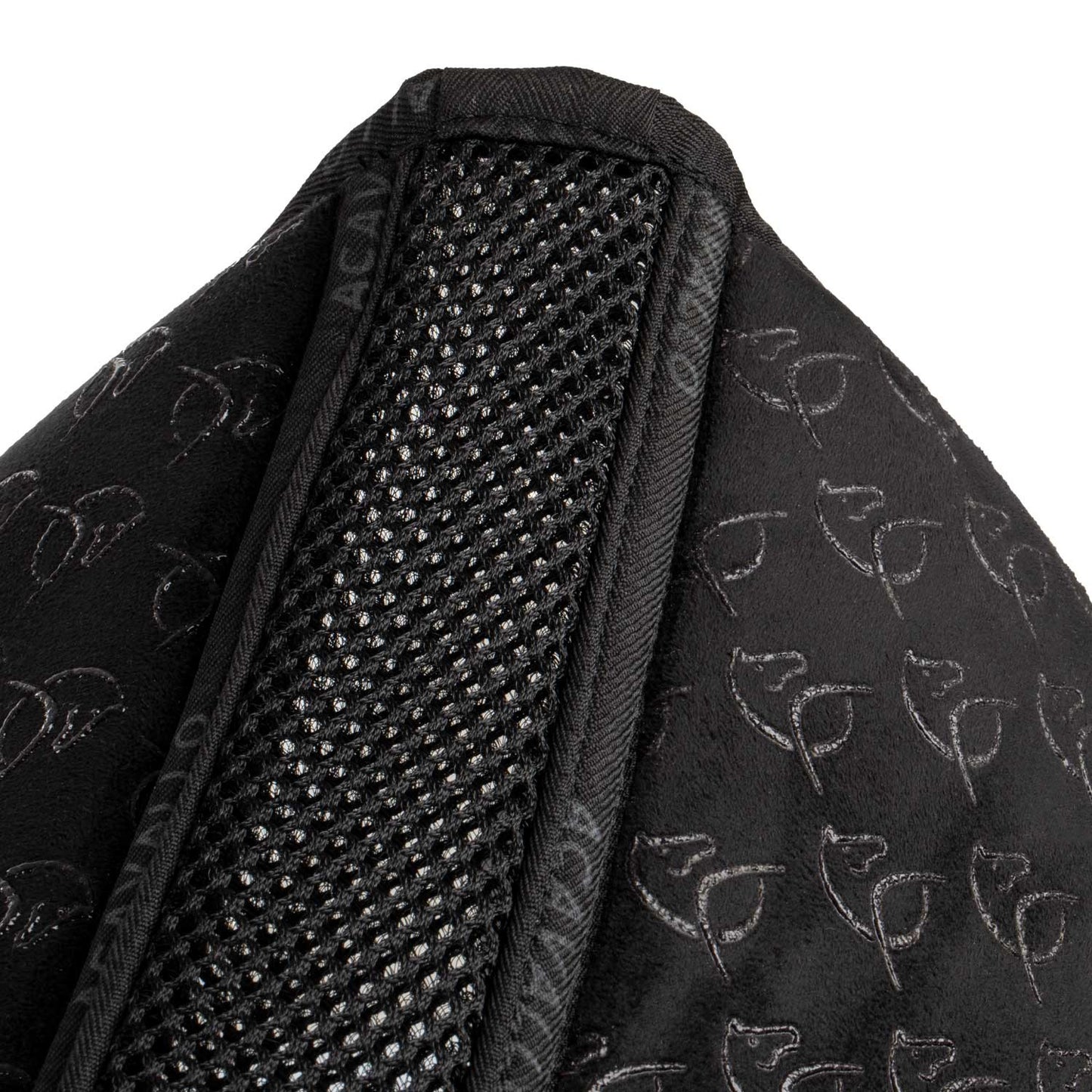 Compensador MF DS Sw-3ds con grip gamuza silicona interior flat Acavallo - Negro
