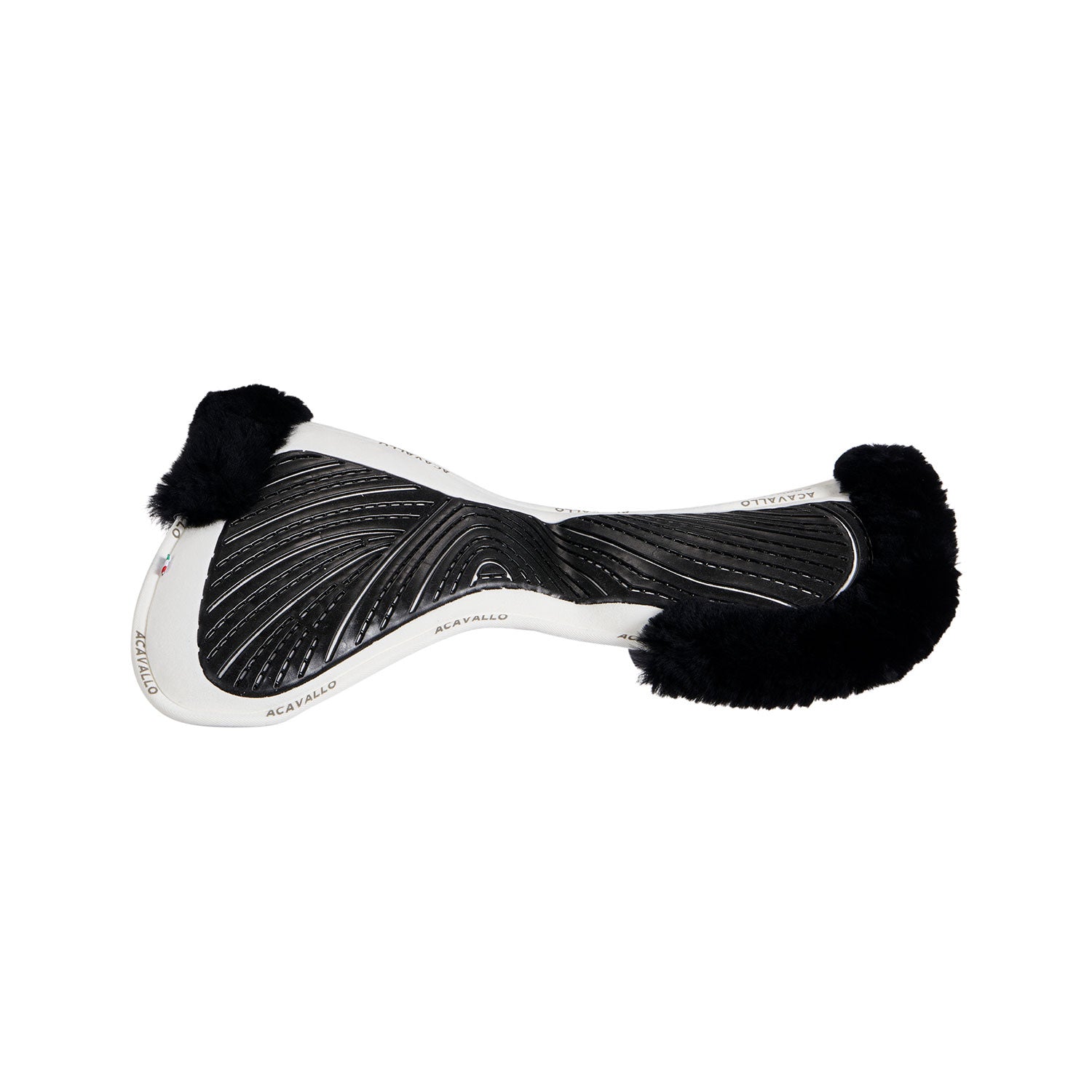 Compensador Mf-s Jccs-s CW-cs gamuza cordero cut-out grip gel flat Acavallo - Blanco