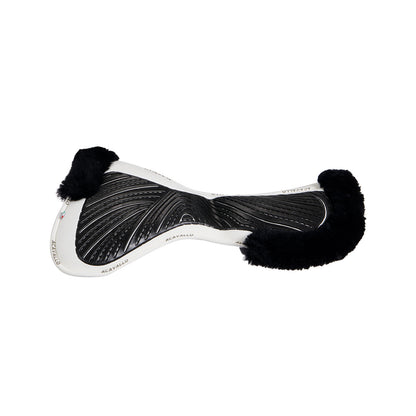 Compensador Mf-s Jccs-s CW-cs gamuza cordero cut-out grip gel flat Acavallo - Blanco