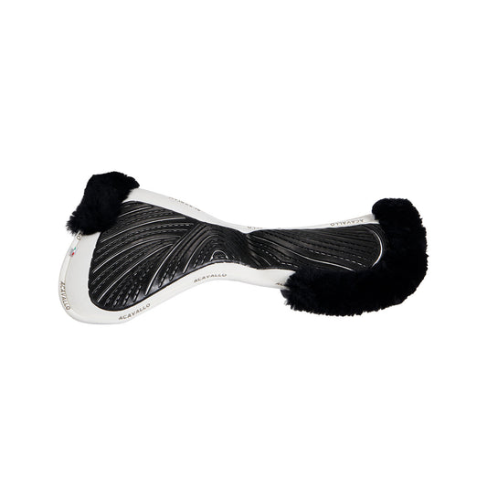 Compensador Mf-s Jccs-s CW-cs gamuza cordero cut-out grip gel flat Acavallo - Blanco