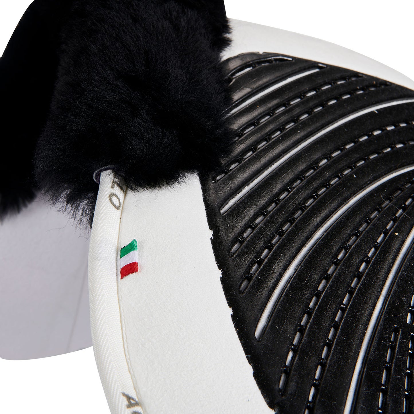Compensador Mf-s Jccs-s CW-cs gamuza cordero cut-out grip gel flat Acavallo - Blanco