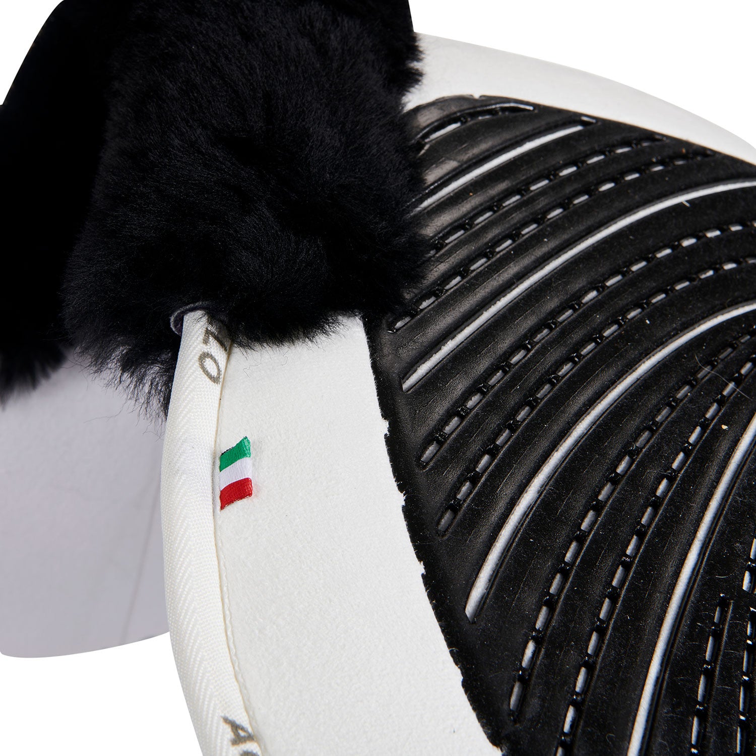 Compensador Mf-s Jccs-s CW-cs gamuza cordero cut-out grip gel flat Acavallo - Blanco