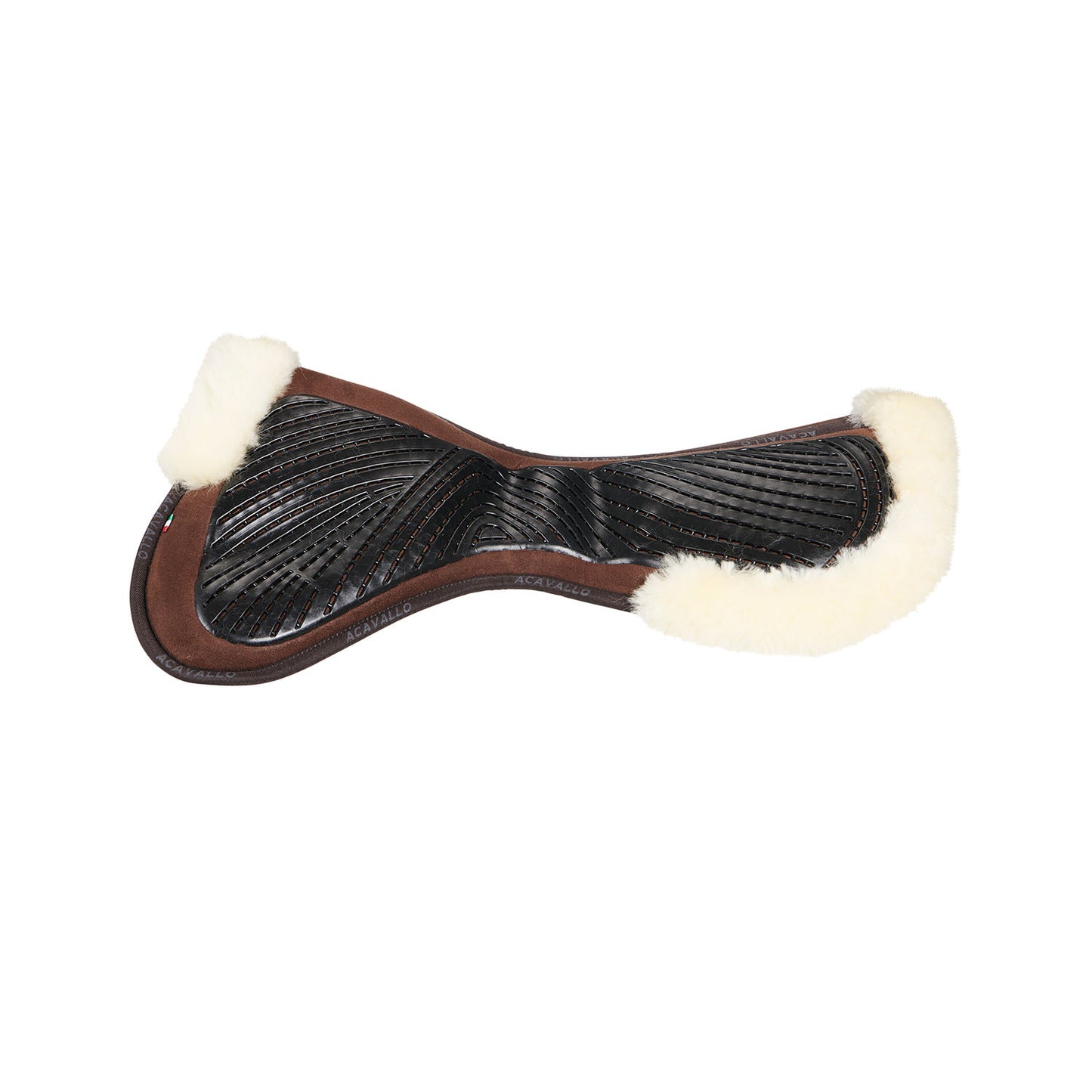 Compensador Mf-s Jccs-s CW-cs gamuza cordero cut-out grip gel flat Acavallo - Marrón