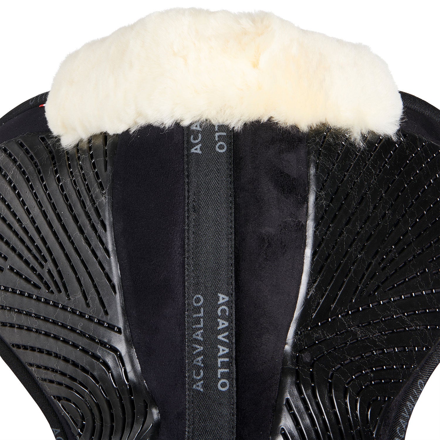 Compensador Mf-s Jccs-s CW-cs gamuza cordero cut-out grip gel flat Acavallo - Negro