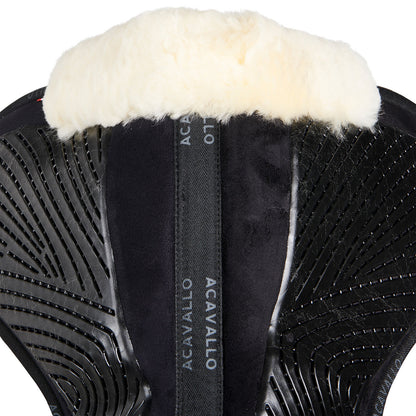 Compensador Mf-s Jccs-s CW-cs gamuza cordero cut-out grip gel flat Acavallo - Negro
