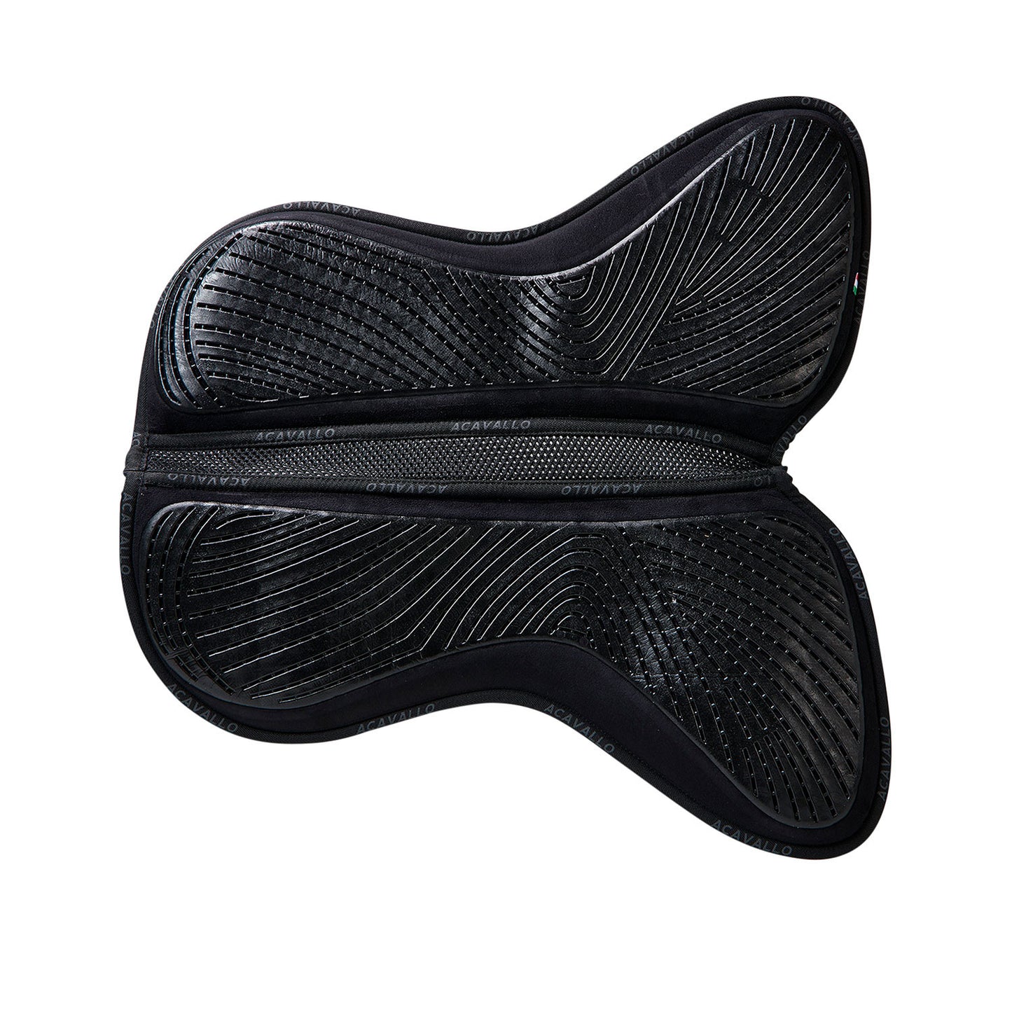 Compensador MF Jccs Sw-3ds ante grip doble faz plano Acavallo - Negro