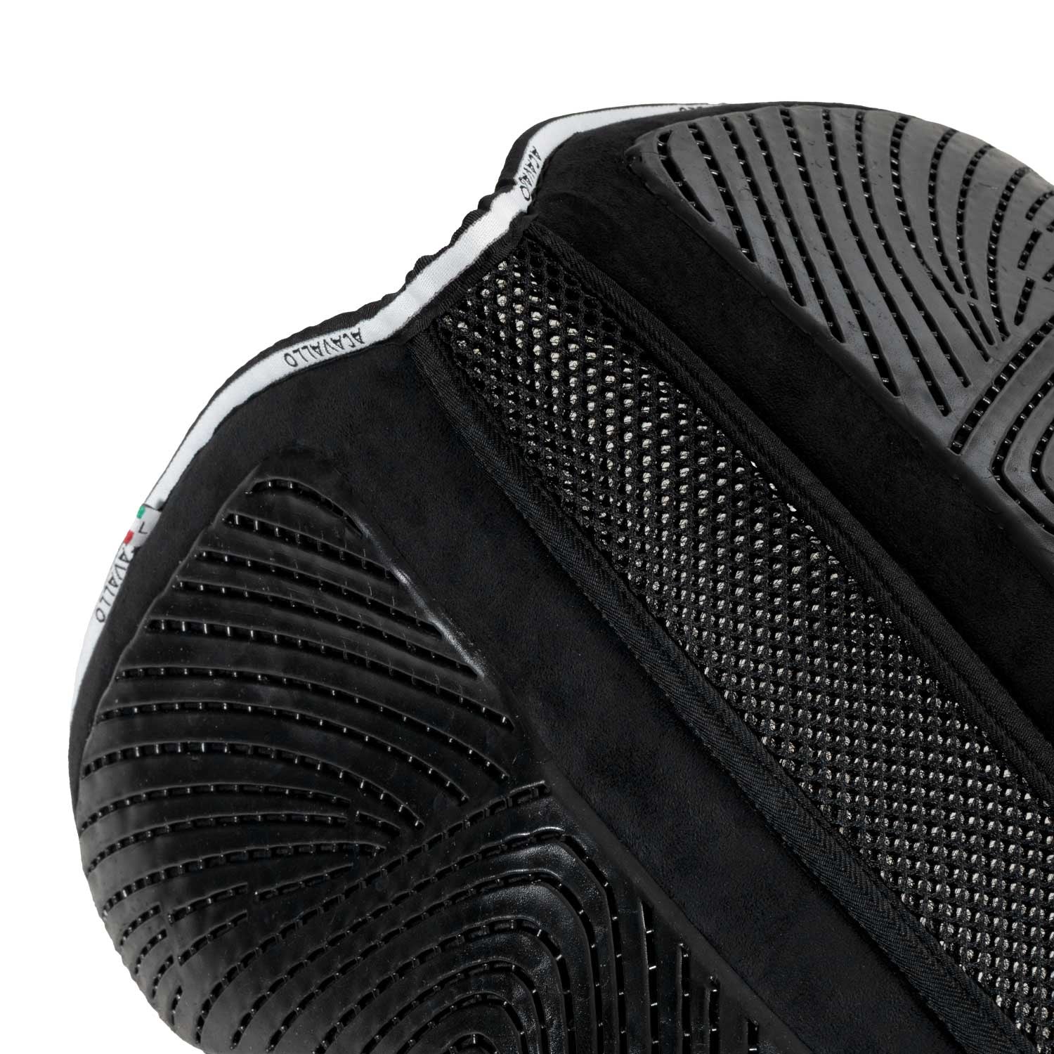 Compensador MF JCCS SW-3DS gamuza grip gel flat Acavallo - Negro