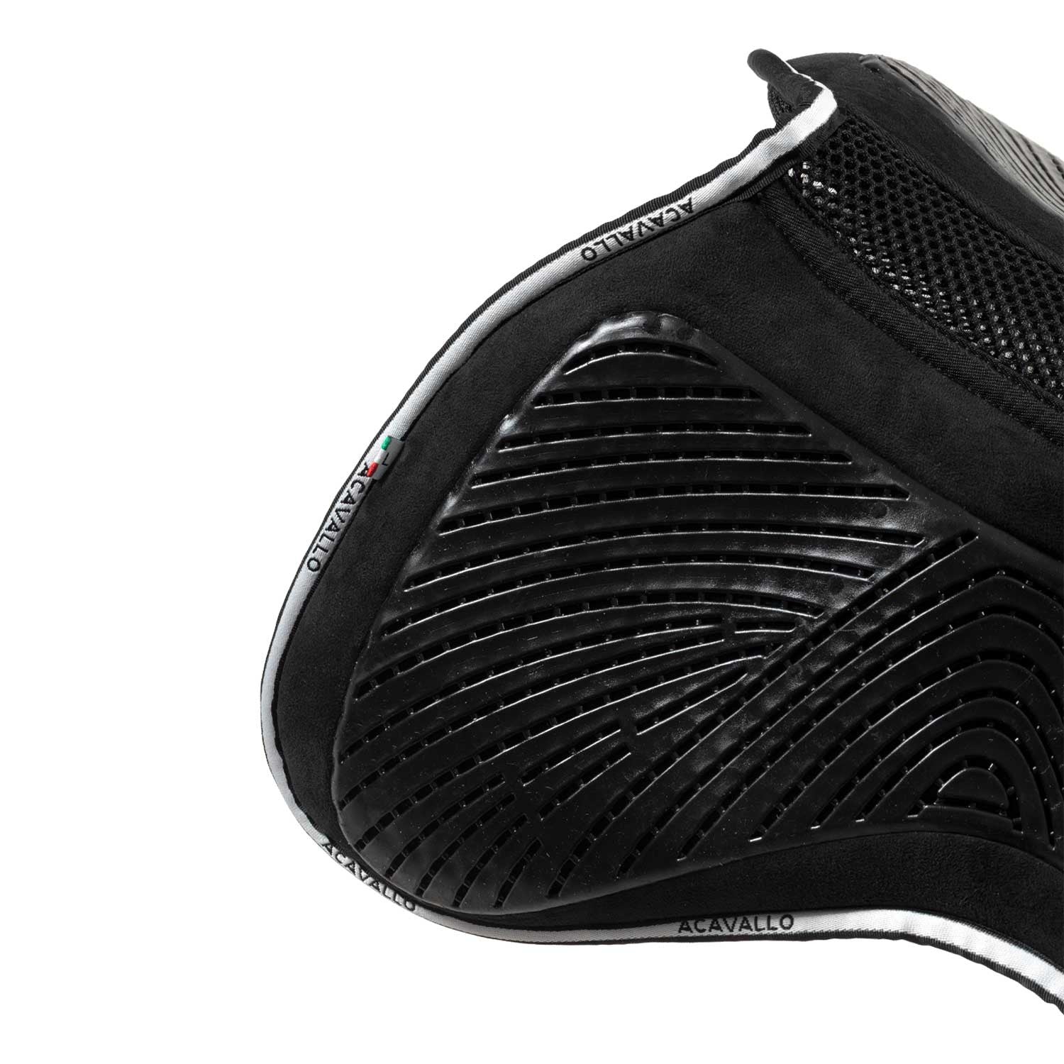 Compensador MF JCCS SW-3DS gamuza grip gel flat Acavallo - Negro