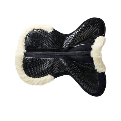 Compensador MF-S Jccs-S CW-CS gamuza oveja sintética cut-out grip gel flat Acavallo - Negro