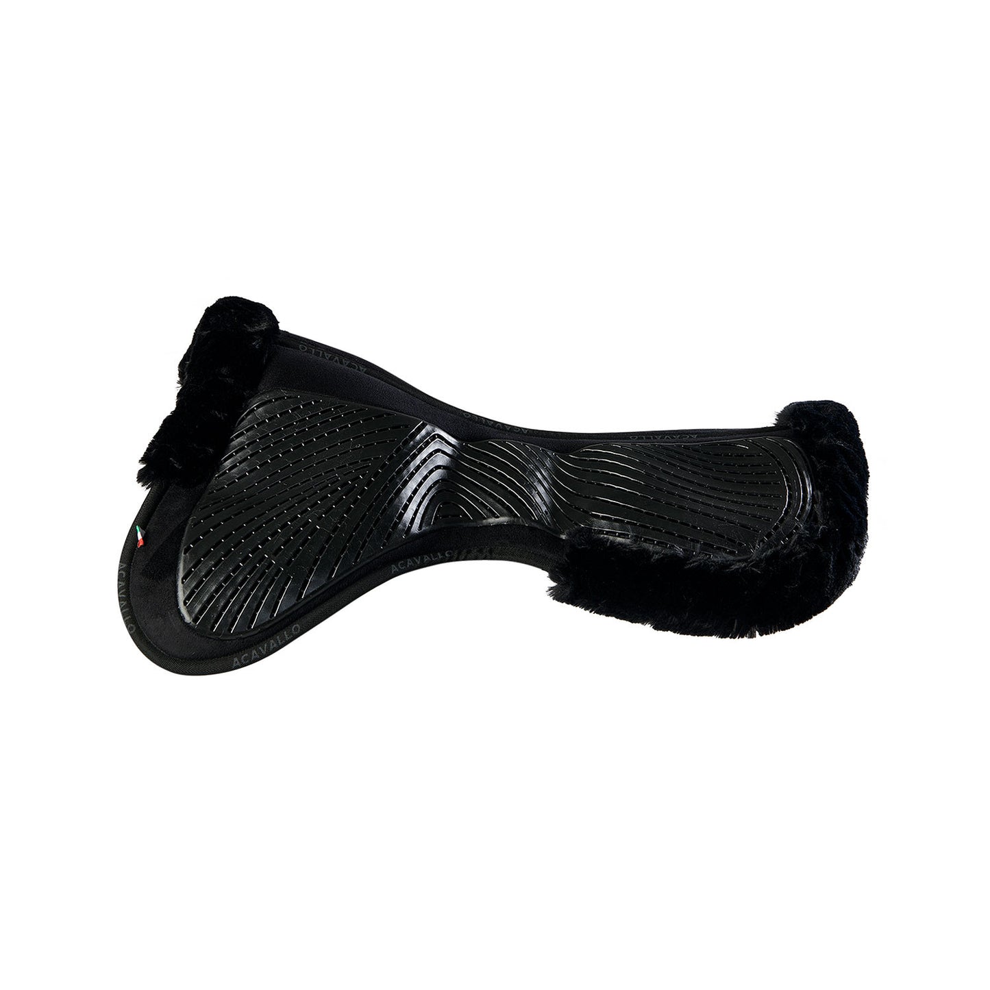 Compensador MF-S Jccs-S CW-CS gamuza oveja sintética cut-out grip gel flat Acavallo - Negro