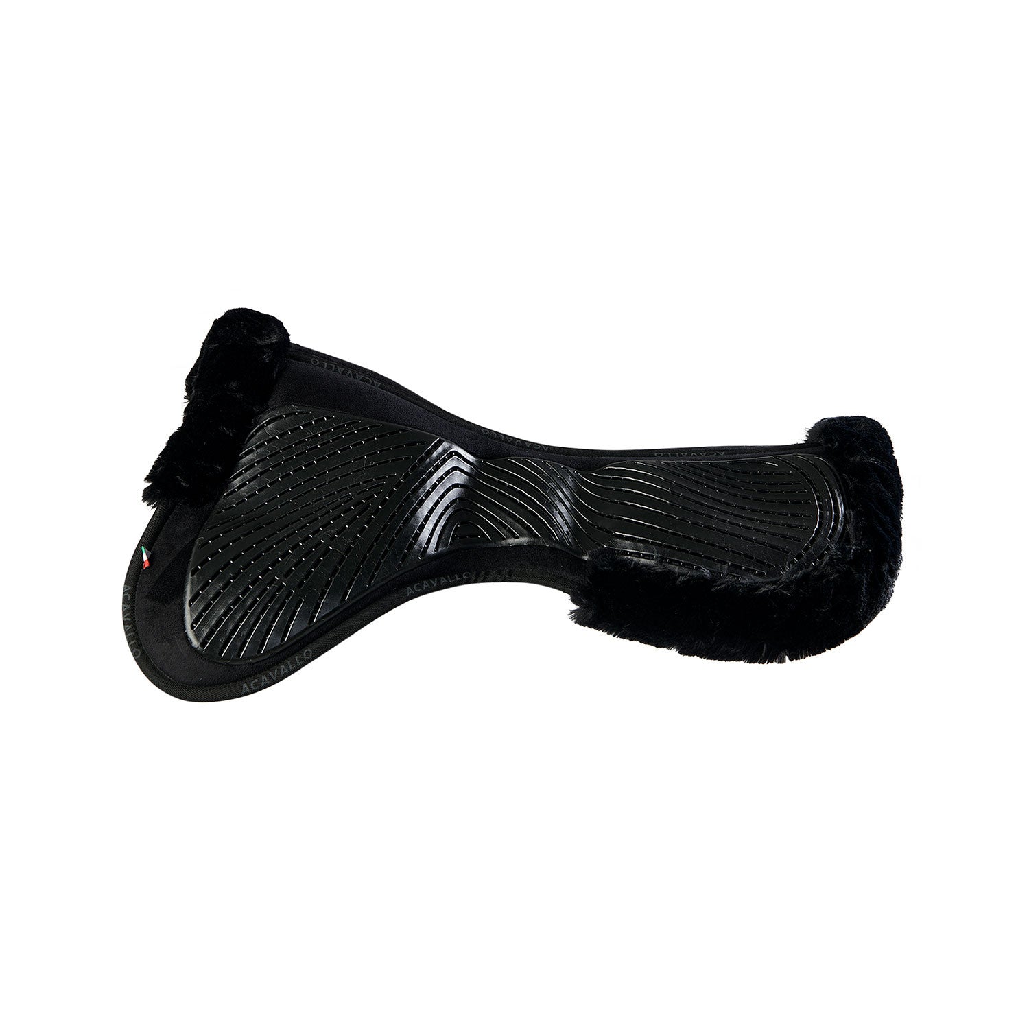 Compensador MF-S Jccs-S CW-CS gamuza oveja sintética cut-out grip gel flat Acavallo - Negro