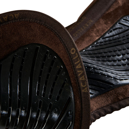 Compensador SP JCCS CW-CS Gamuza Twin Side Grip Gel Flat Acavallo - Marrón