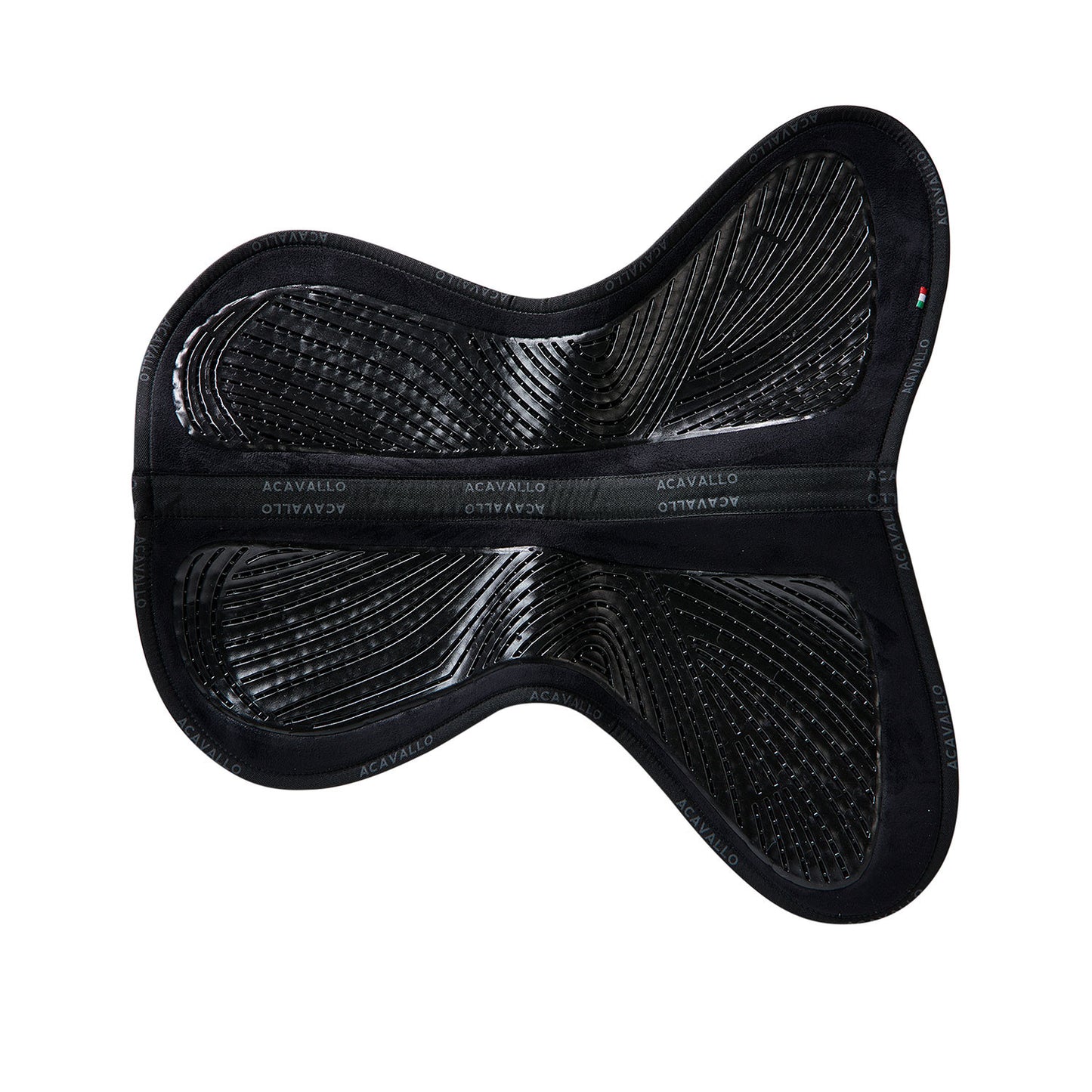 Compensador SP JCCS CW-CS Gamuza Twin Side Grip Gel Flat Acavallo - Negro