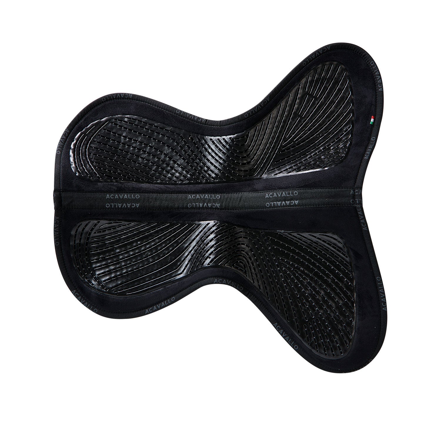 Compensador SP JCCS CW-CS Gamuza Twin Side Grip Gel Flat Acavallo - Negro