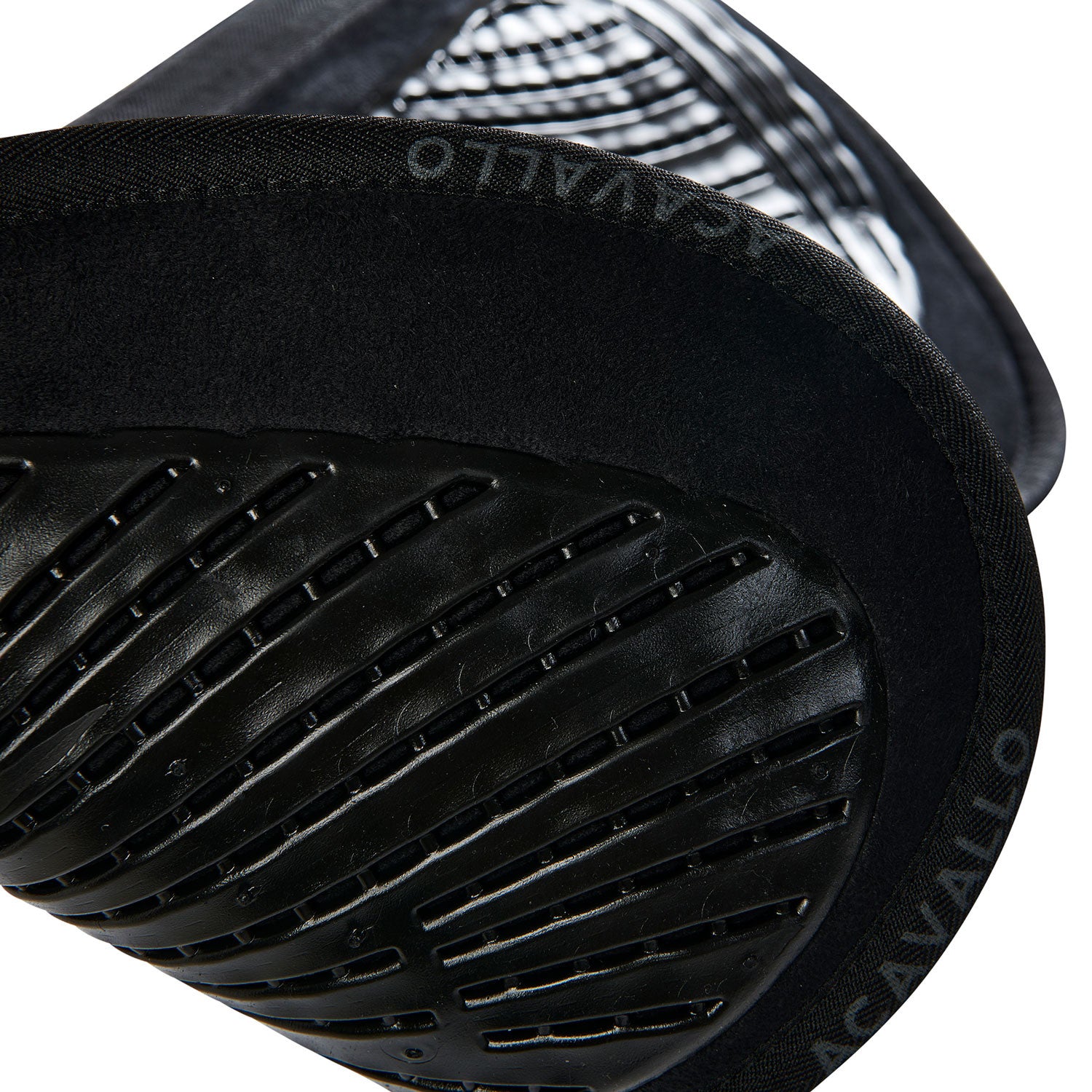 Compensador SP JCCS CW-CS Gamuza Twin Side Grip Gel Flat Acavallo - Negro