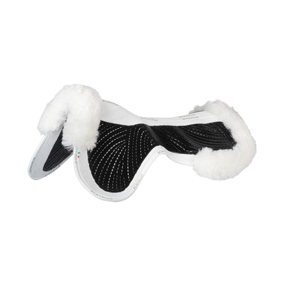 Compensador SP JCCS CW-CS gamuza oveja con cut-out gel twin side flat Acavallo - Blanco