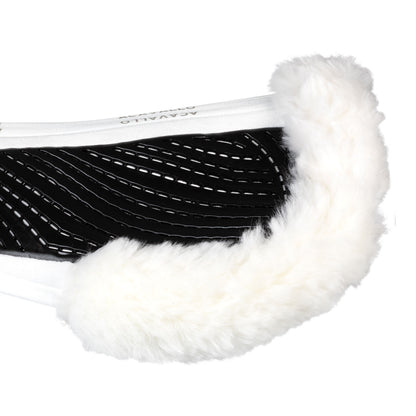Compensador SP JCCS CW-CS gamuza oveja con cut-out gel twin side flat Acavallo - Blanco