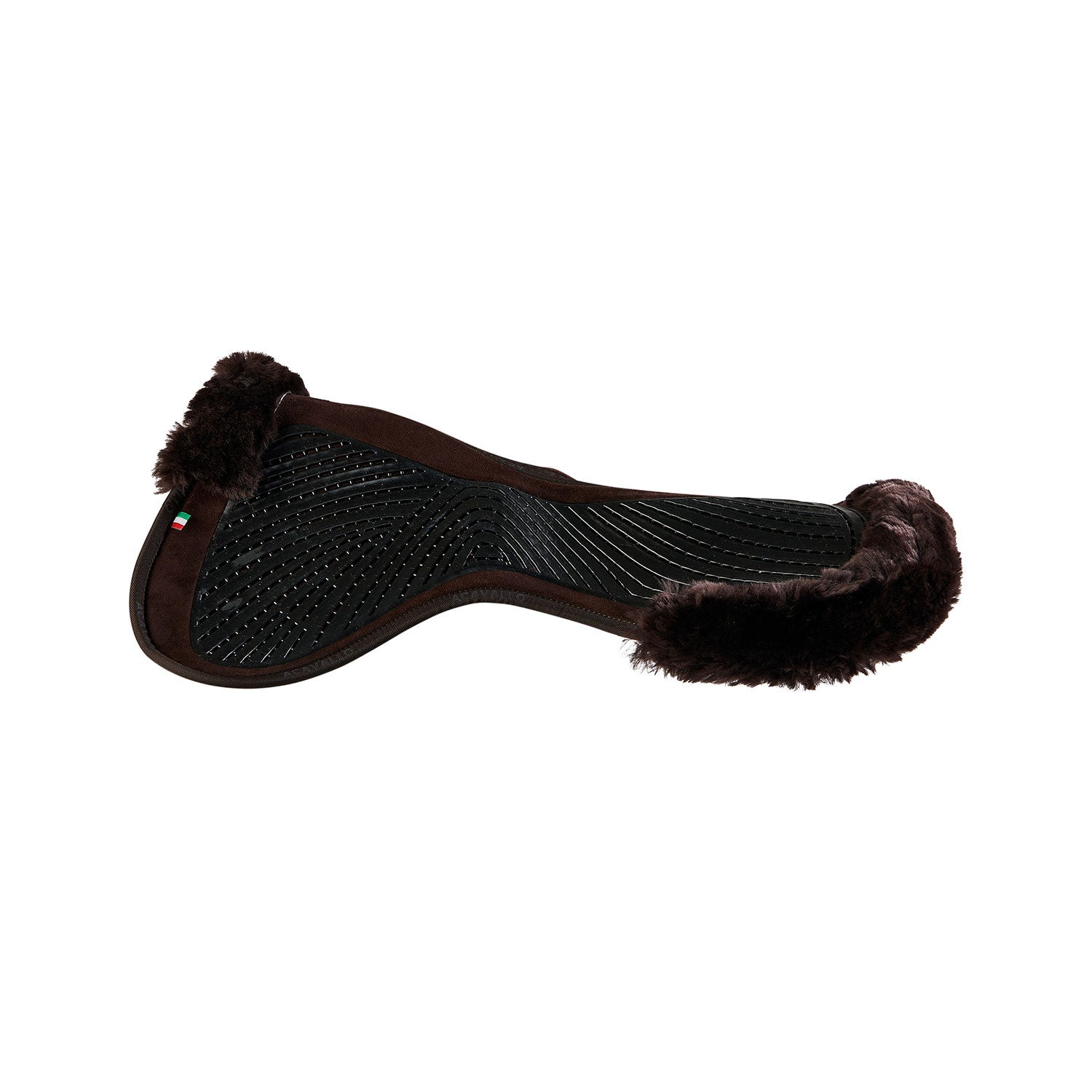 Compensador SP JCCS CW-CS gamuza oveja con cut-out gel twin side flat Acavallo - Marrón