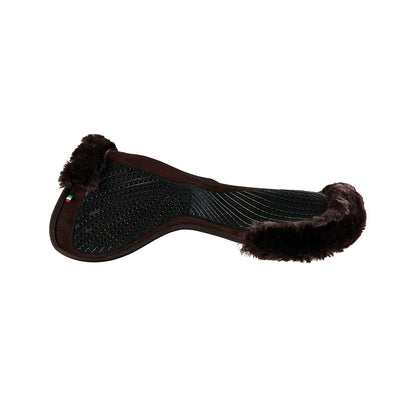 Compensador SP JCCS CW-CS gamuza oveja con cut-out gel twin side flat Acavallo - Marrón