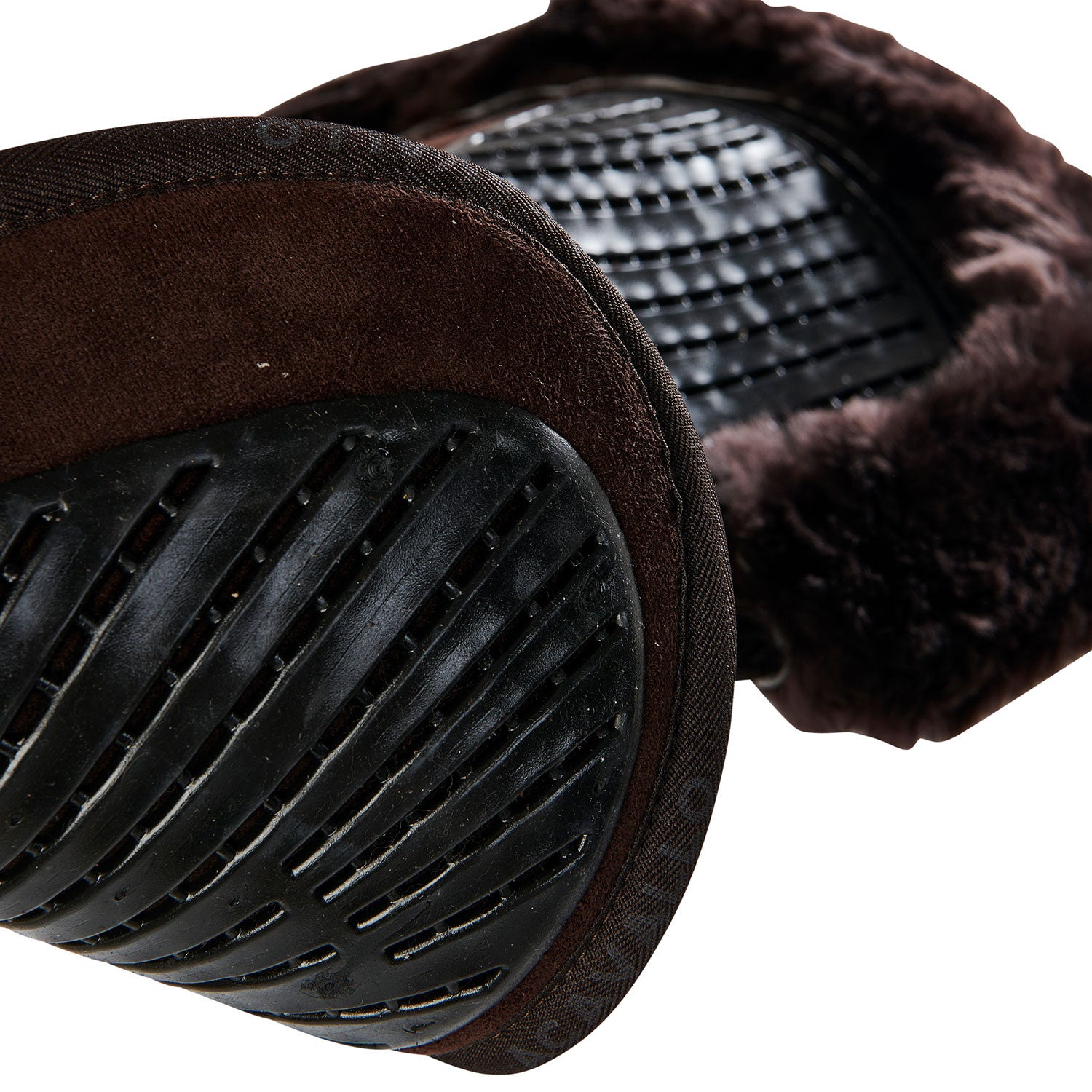 Compensador SP JCCS CW-CS gamuza oveja con cut-out gel twin side flat Acavallo - Marrón