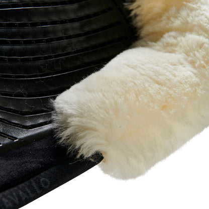 Compensador SP JCCS CW-CS gamuza oveja con cut-out gel twin side flat Acavallo - Negro