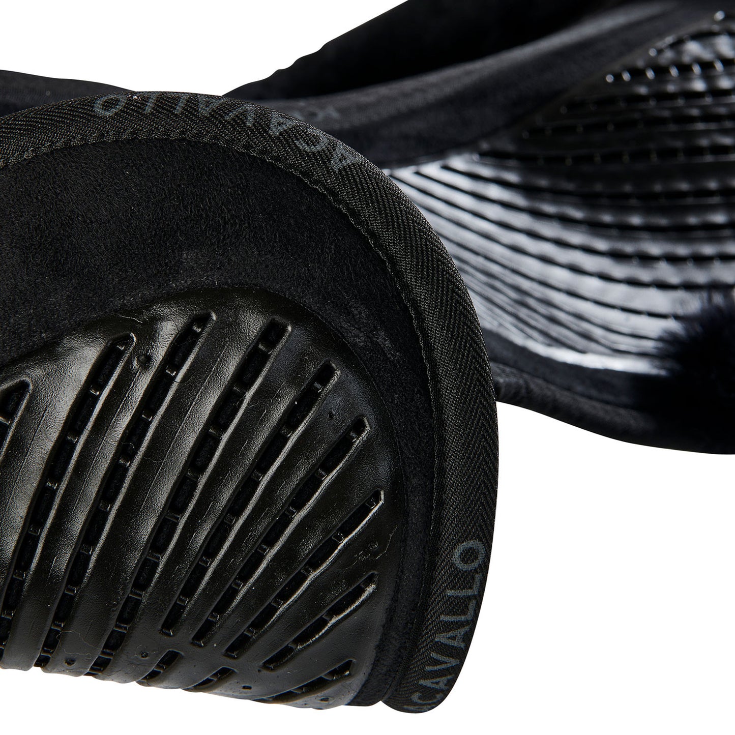 Compensador SP JCCS CW-CS gamuza oveja con cut-out gel twin side flat Acavallo - Negro
