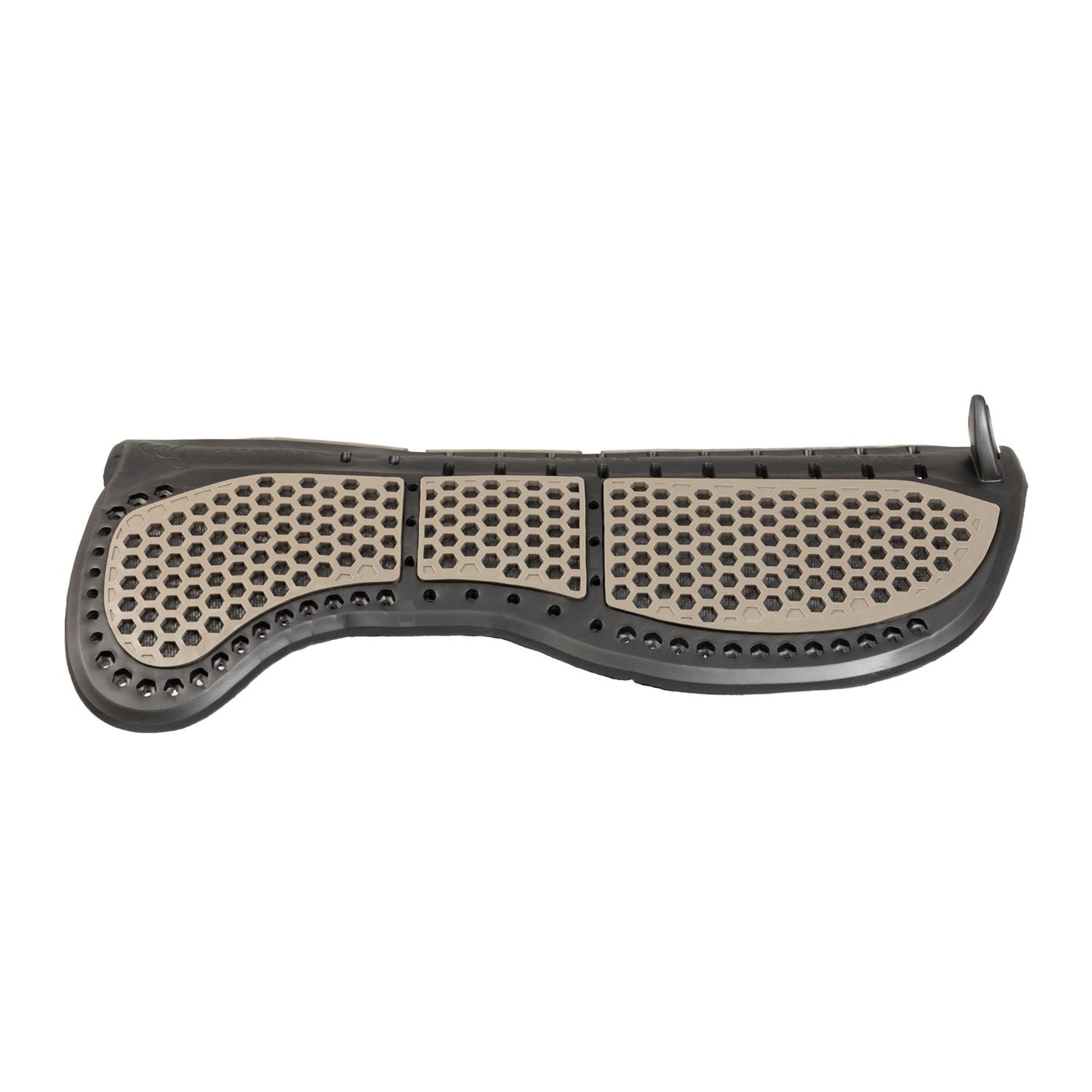 Compensador pluma EVA Aero Balance almohadilla de gel plana Acavallo - Black/Walnut