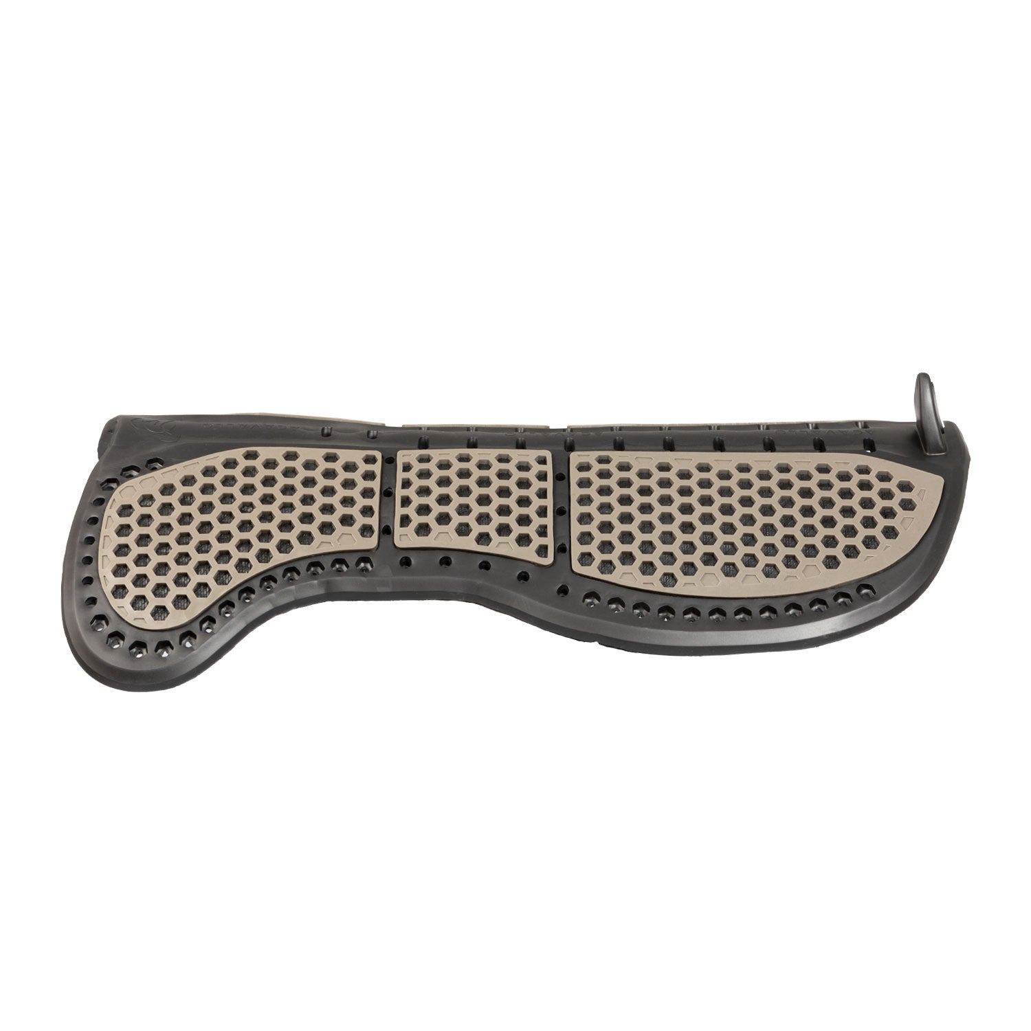 Compensador pluma EVA Aero Balance almohadilla de gel plana Acavallo - Black/Walnut