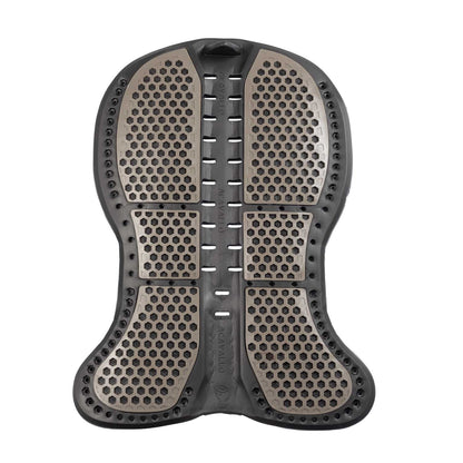 Compensador pluma EVA Aero Balance almohadilla de gel plana Acavallo - Black/Walnut