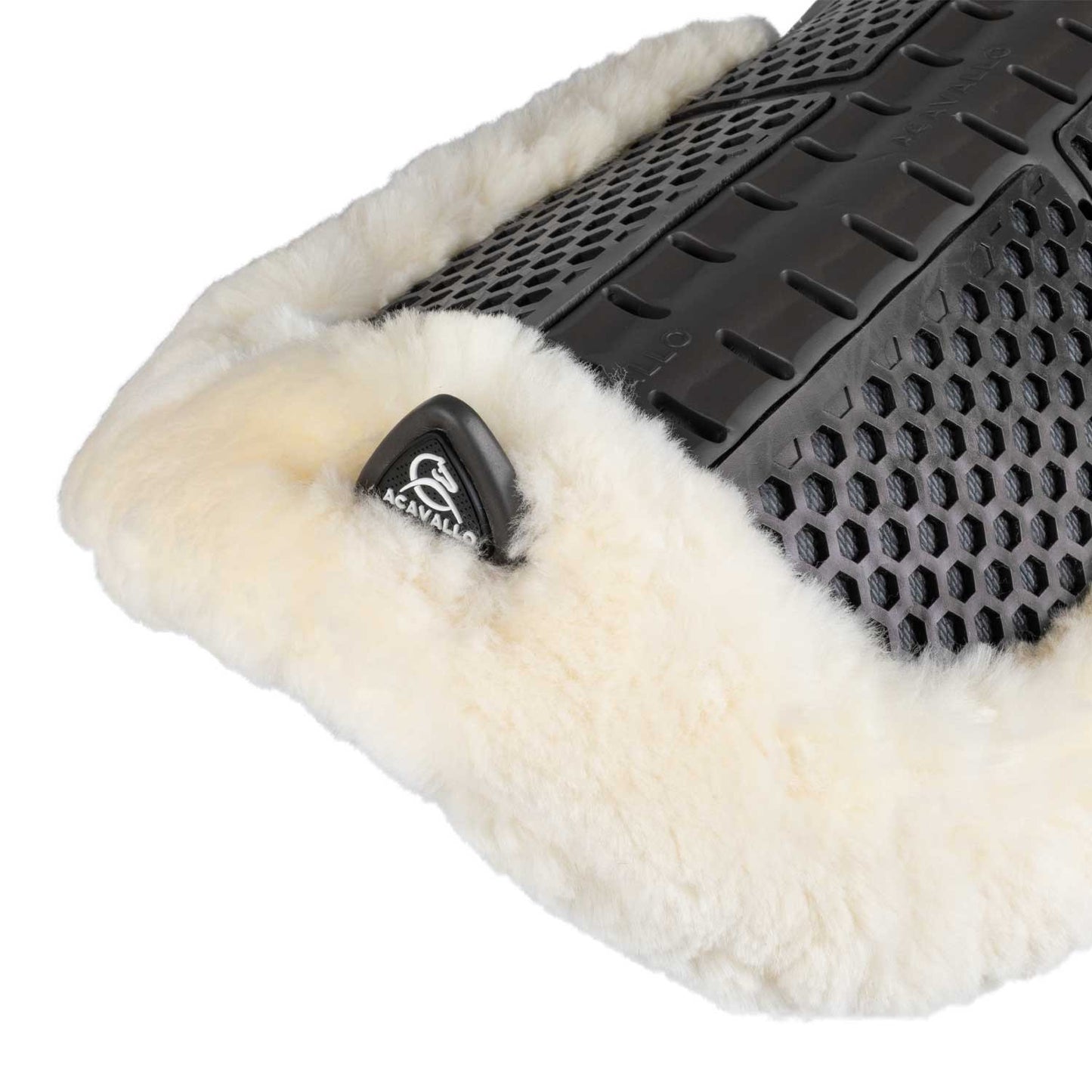 Compensador Pluma EVA Aero Balance gel pad flat montone cut out Acavallo - Negro
