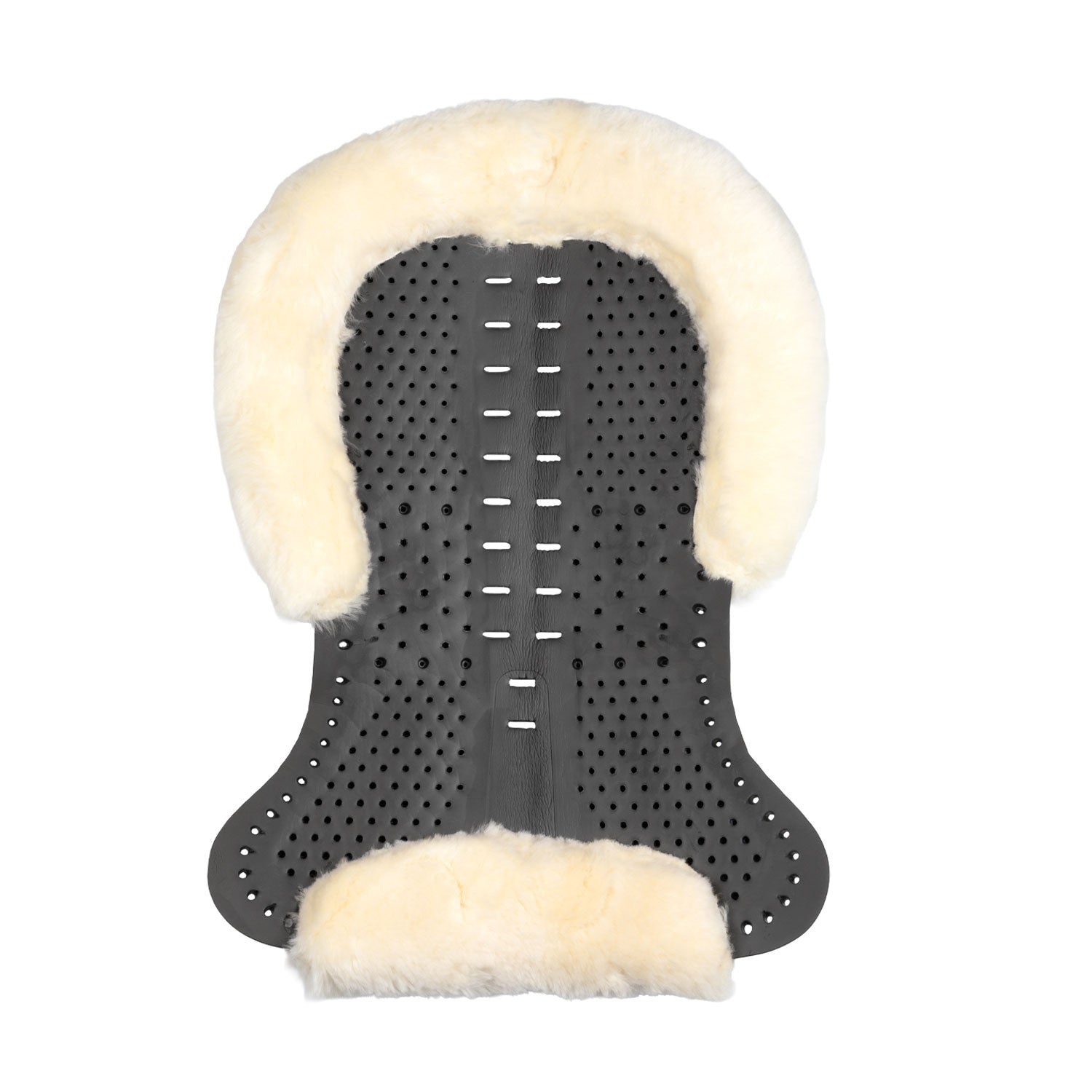 Compensador Pluma EVA Aero Balance gel pad flat montone cut out Acavallo - Negro
