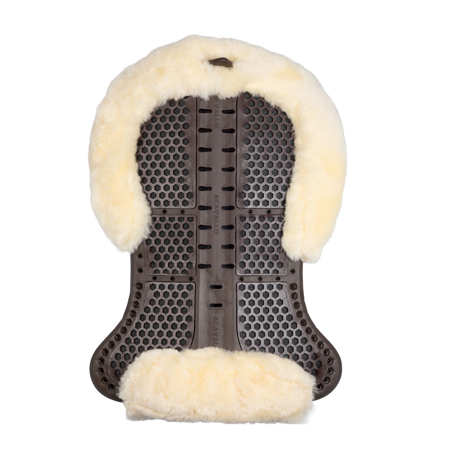 Compensador Pluma EVA Aero Balance gel pad flat montone cut out Acavallo - Marrón