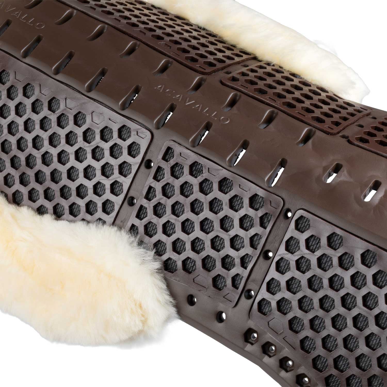 Compensador Pluma EVA Aero Balance gel pad flat montone cut out Acavallo - Marrón